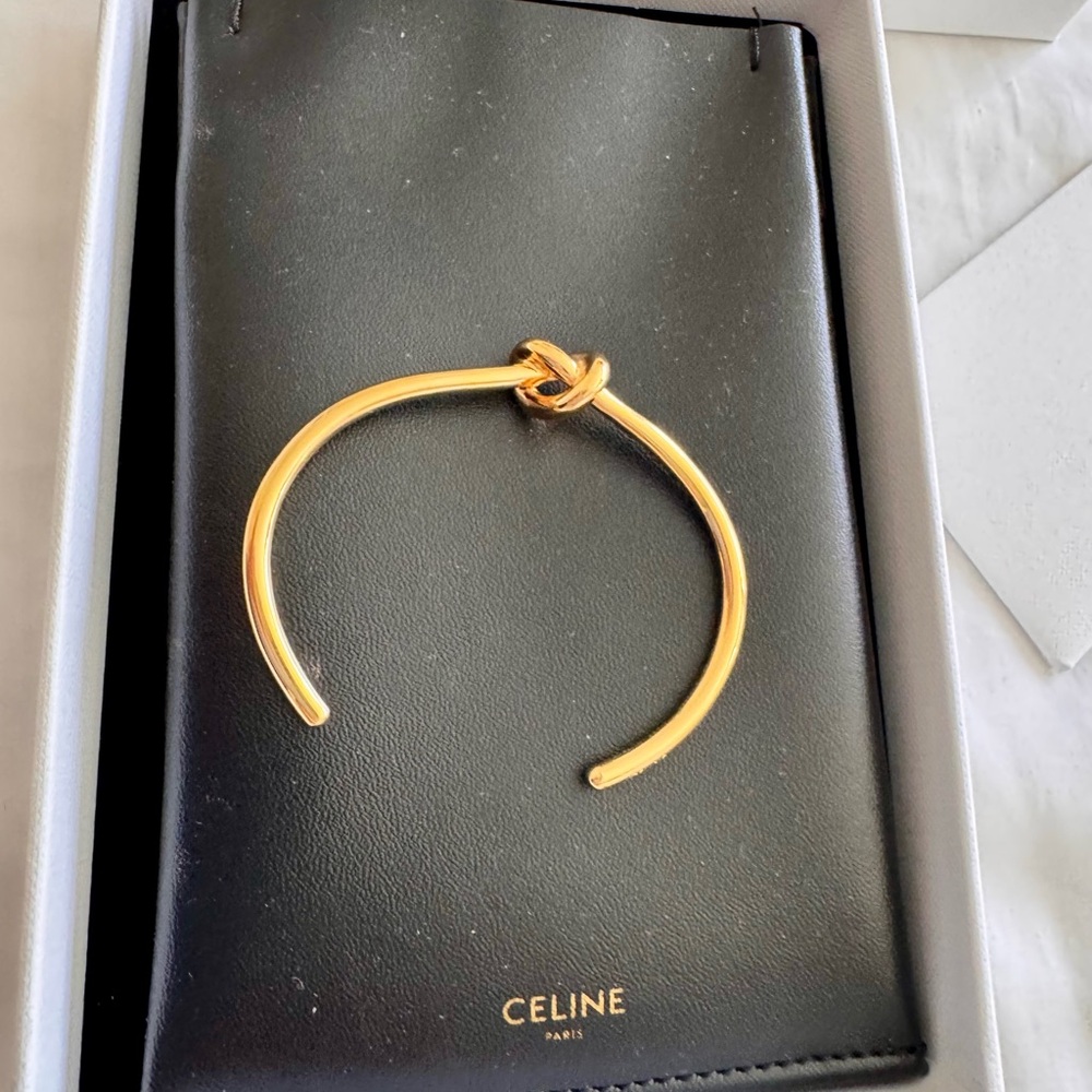 Celine Extra-Thin Knot Bracelet - Picture 6 of 11